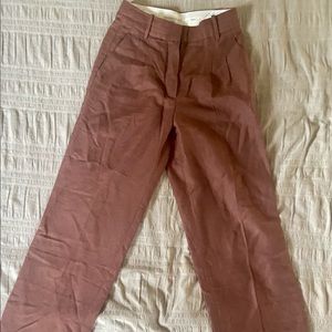 Linen Effortless pants, full length